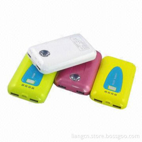 Bullet portable fashionable colorful power bank